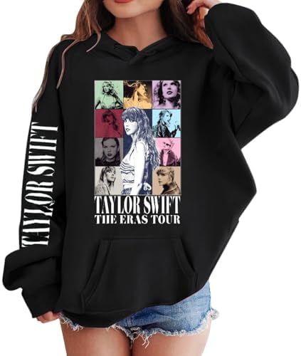 Kids Girls Sweatshirt Concert Merch Outfit 1989 Casual Hoodie Tops Music Lover Pullover Teen Girl Clothes