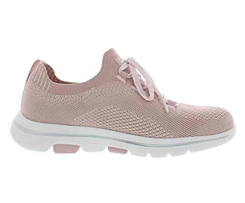 Skechers Skechers GO Walk 5-UPRISE Womens Shoes Size 5, Color: Pink/White
