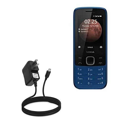 BoxWave Charger Compatible with Nokia 225 4G (Charger by BoxWave) - Wall Charger Direct (5W), Wall Plug Charger for Nokia 225 4G
