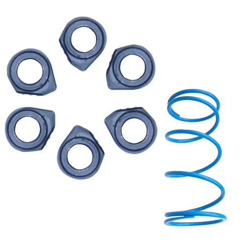 Image of NIKAVI RRL01 Rocket Roller with Spring | Premium Rolled Roller Weight Set Compatible with Hondaa Activa 110 HET & Hondaa Dio 110 HET | Smooth CVT Performance & Improved Acceleration