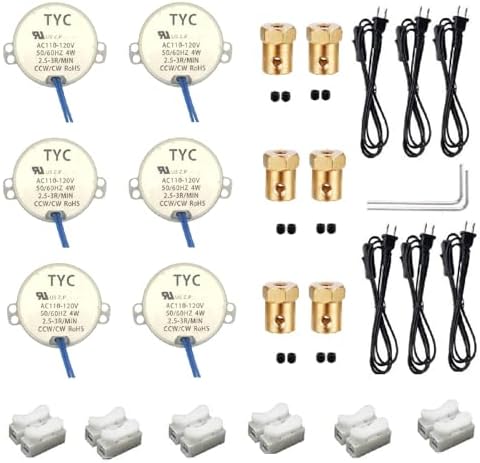 DIYMORE TYC-50 AC 12V 50/60Hz Synchronous Motor 5/6RPM CW/CCW 4W For Microwave Turntable I.145270449