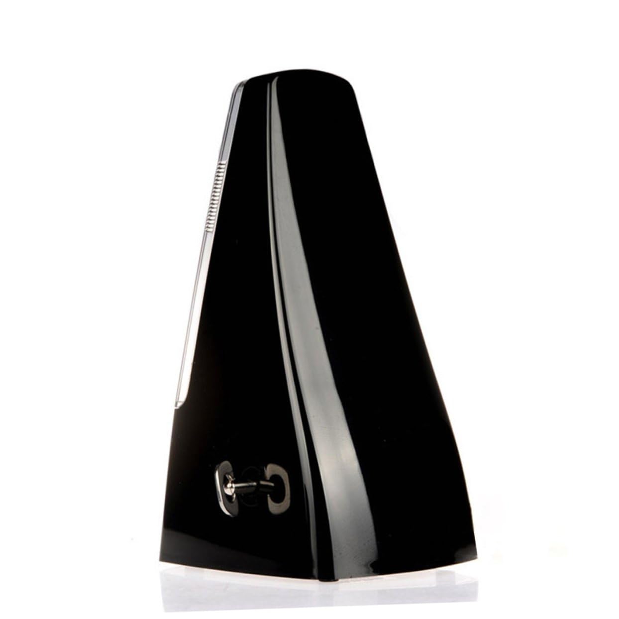 Metronomo Meccanico per Pianoforte, Violino e Basso | Nero, Design Classico in Abs e Metallo, con Clip per Spartito e Note, Facile da Usare Colore Casuale
