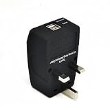 Ceptics GP4-7 2 USB UK Travel Adapter 4 in 1 Power Plug (Type G) - Universal Socket