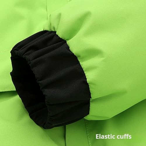 Chaqueta de Plumas Calefactable con 4 zonas de calor y capucha desmontable para invierno 4