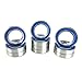 TRB RC 20x32x7mm Precision Ball Bearings ABEC 3 Blue Rubber Seals (10)