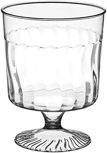 Fineline Settings Flairware Clear 5.5 oz. One Piece Wine Glass 240 Pieces