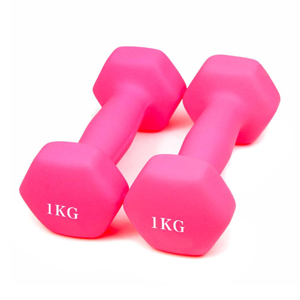 Amazon | 4WD ダンベル 2個セット カラーダンベル 0.5kg 1kg 2kg 3kg