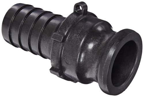 Dixon Valve PPE150 Polypropylene Type E Cam and Groove Fitting, 1-1/2