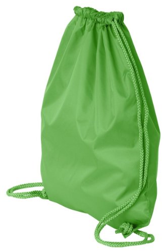 Large Drawstring Backpack OS LIME GREEN