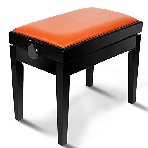 TEmkin Tabouret de Piano réglable avec Banc de Clavier de Luxe à Levage hydraulique avec Coussin rembourré, pour Les praticiens du Piano - Les Beatles, Paul McCartney, John Lennon, RIngo Starr, George Harrison TEmkin Tabouret de Piano réglable avec Banc de Clavier de Luxe à Levage hydraulique avec Coussin rembourré, pour Les praticiens du Piano