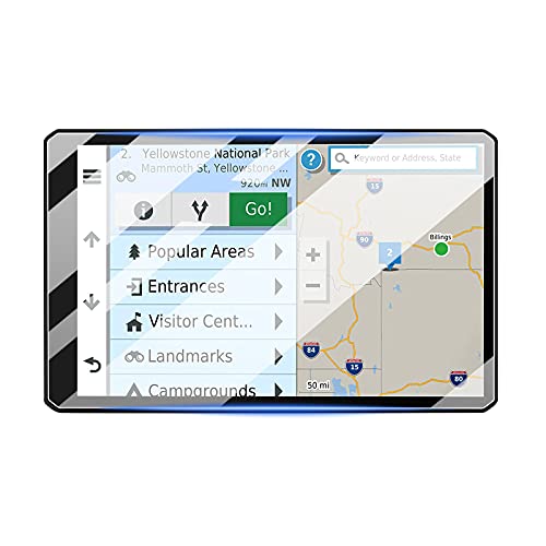 Zclinko Rv 1090 Glass Screen Protector For G*Armin Rv 1090 Interior Accessories Infotainment Display Screen Protector Foils Glass Anti-Scratch Navigation Center Touchscreen #TOP2