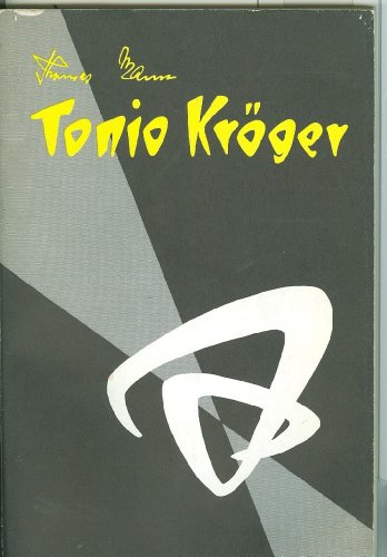 Tonio Kröger: Novelle [German] B000GRBSD0 Book Cover