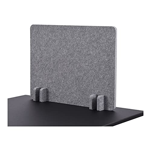Stand Up Desk Store Refocus Raw Noise And Distraction Reducing Freestanding Acoustic Desk Divider Mounted Privacy Panel (Castle Gray, 20.9" X 16") #TOP1