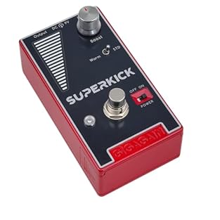 Massive gain boost without tone loss Tightens up the bass for powerful rock & metal Functions as a clean boost and light overdrive Dynamically responds to touch and volume control True bypass for an unaltered signal when switched off
