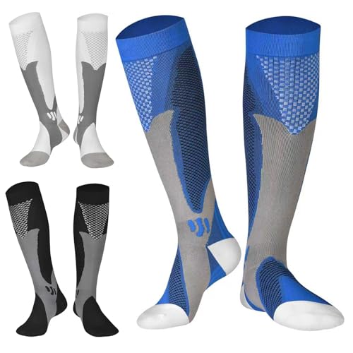 Chaussettes de compression homme pour voyager en avion et rester debout