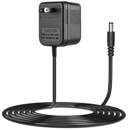 solsinsy 9VAC Power Adapter Charger for Digitech Whammy Jamman Guitar Drop Pedal RP355 RP350 RP100 RP200A RP250 RP255 RP150 RP1000 Multi Effects Processor Switching AC Charger Adapter