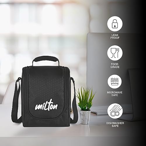 Milton Executive Lunch Box (2 Containers + Cutlery) - Image 4 of 6