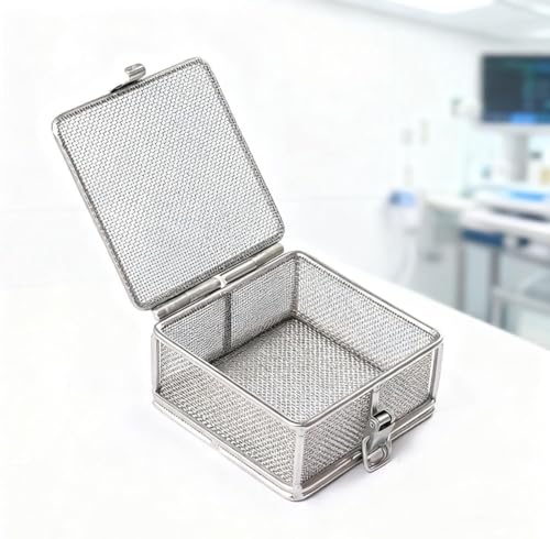 Cesta de limpieza perforada para una esterilización eficiente de instrumentos 2