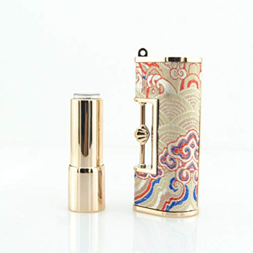 PIXNOR Vazio Tubo Batom Lip Balm Tubo Recarregáveis de Plástico Do Estilo Chinês Tubo Batom DIY Ofíc