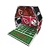 CreateOn Arizona Cardinals NFL Fan-Tiles Magnetic Match-Up Tiles | 17-Piece Building Set for Kids & Adults | Officially Licensed NFL Team Collectibles | Build, Play & Display (All 32 Teams Available)