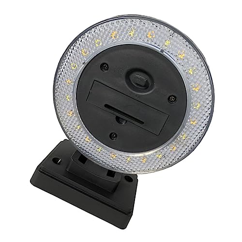 NUOBESTY Luce Da Giardino Solare Multifunzione Per Recinzione Domestica Accessorio Per Recinzione Da Giardino Comodo Materiale Resistente Alle Intemperie