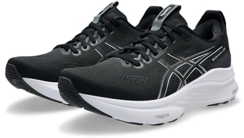 ASICS Mens Gel-Kayano 32 Running Shoes, BLACK/WHITE, 6