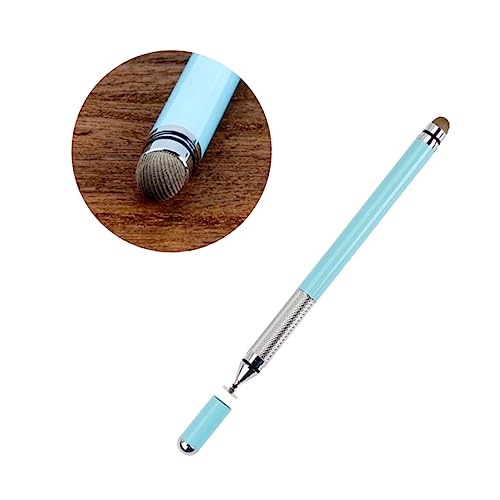 FUNNETOYU Lápiz Táctil Metálico con Punta Capacitiva para Teléfono y Tablet Azul y Duradero Compatible con Pantallas Capacitivas