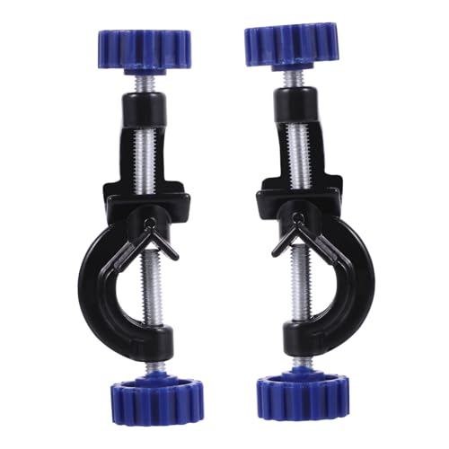Gogogmee - Gogogmee 2 pièces Pince de Réglable avec Bouton Bleu Support Polyvalent et Robuste pour Expériences Chimiques et Filtrations Accessoire Stable pour Écoles et Centres d'Analyse