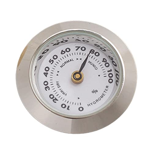 Zigarren Humidor Hygrometer, Rundes Analoges Hygrometer, 28 Mm Zigarren Humidor Hygrometer, Für Humidore, Gitarre, Weinkiste