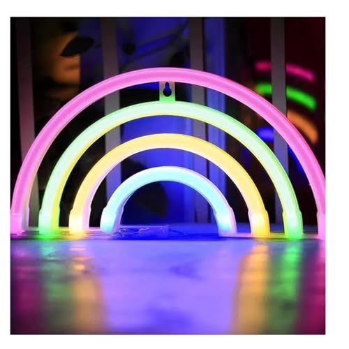 Enseigne au néon en forme d arc-en-ciel pour illuminer vos moments en famille Neon-5