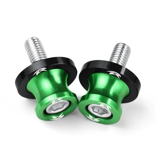 Curseurs Bras Oscillant Alu CNC 8mm Vis de Béquille Moto