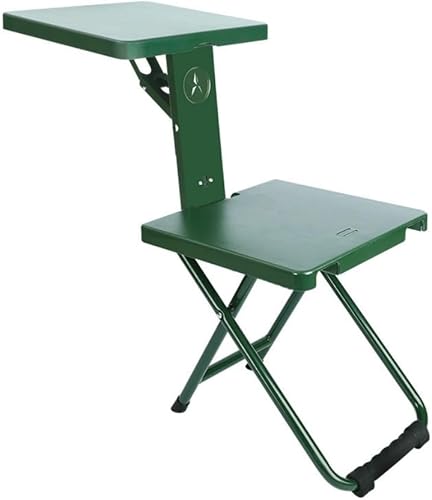 Silla plegable para acampar, taburete portátil para exteriores, multifuncional para acampar, cazar, senderismo