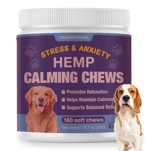 Hemp Dog Calming Chews, 72 Chews(Persimmon)