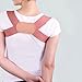 PRETYZOOM Posture Fix Back Brace Ratchet Belts for Men Women Posture Corrector Upper Back Support Belt