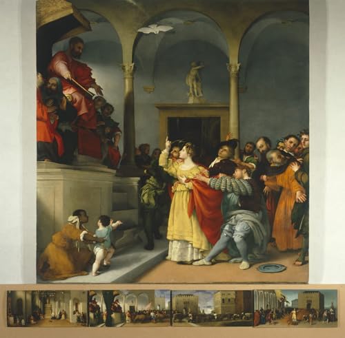 Retable de Sainte-Lucie impressions d'art mural haut de gamme au format exclusif 60x90cm
