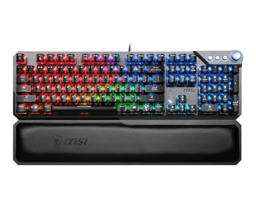 MSI Vigor GK71 Sonic Red FR Clavier Gaming Mécanique,...