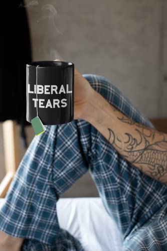 Liberal Tears Taza de Cerámica Negra 11 oz miniatura 2