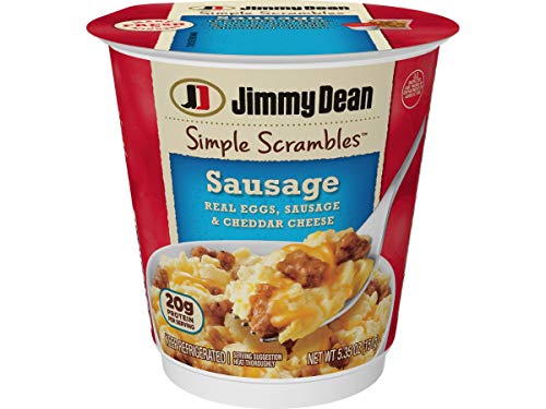 Jimmy Dean Simple Scrambles, Sausage Breakfast Cup, 5.35 Oz. (6 count)