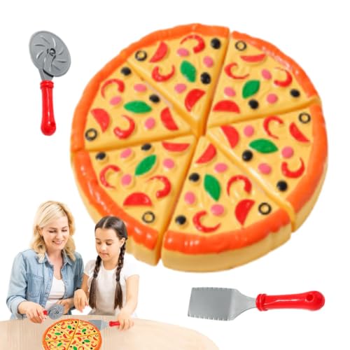 Pizza Sets Kids Fake Food Pizza Toy Food Educational Set Captivates With | Play Kitchen Accessories, Kids Games Cooking And Cutt