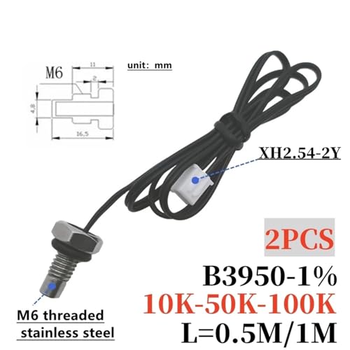 Thermistance NTC 10K B3950 M6 contre la surchauffe - 4