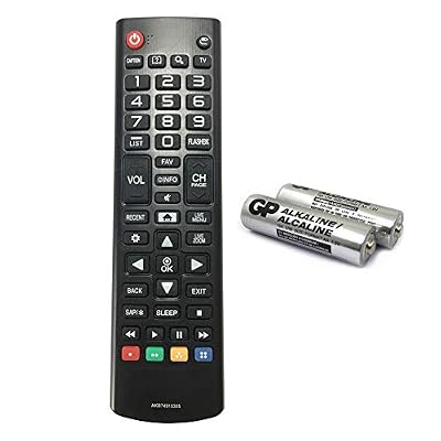 AKB74915305 Replacement TV Remote for LG TV 49UH6030 43UH6100 43UH6030 49UH6100 49UH6090 55UH6090 43UH6500 49UH6500 50UH5530 55UH6150 50UH5500 55UH6030 60uh6150 60uh6550 with GP Alkaline 2 Batteries