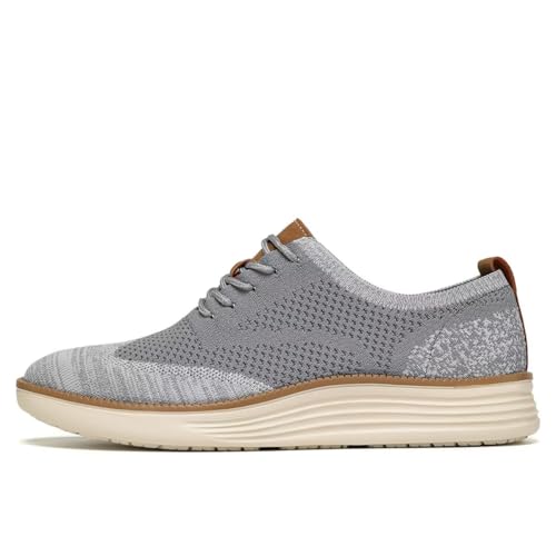 Image of Men's Oxfords Lace-Up Lightweight Casual Walking Shoes Dress Shoes Fashion Sneakers