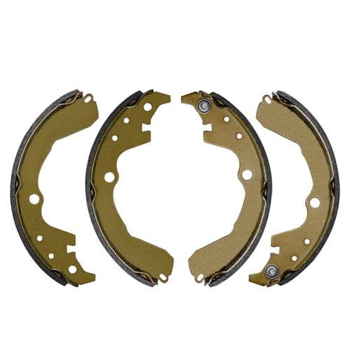 Image of Detroit Axle - FWD Brake Kit for Toyota 2003-2008 Matrix Pontiac Vibe, Front Brake Rotors Ceramic Brakes Pads, Rear Brake Drums Brake Shoes 2004 2005 2006 2007 Replacement : 10.81 inch Front Rotor