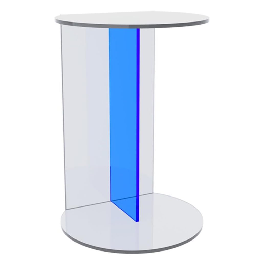 Tables d'appoint de salon en acrylique de style scandinave