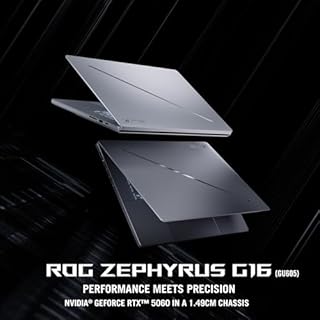 ASUS ROG Zephyrus G16 (2025) Gaming Laptop, 16” OLED, NVIDIA GeForce RTX 5060, The Latest Intel Core Ultra 9 285H Processor, 16GB, 1TB, GU605CM-DS94-CA