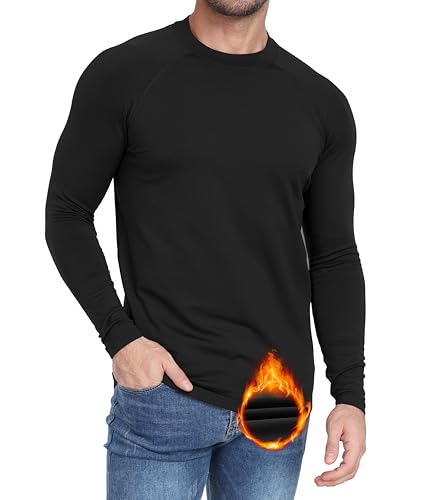 Haut thermique homme hiver : sous-vêtement chaud et tee shirt polaire Zoofly