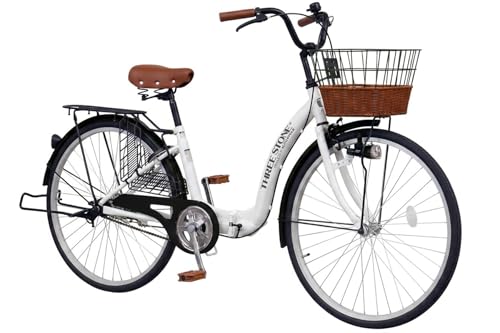 AIJYU CYCLE �܂肽���ݎ��]�� 26�C���` �V�e�B�T�C�N�� �}�}�`���� �Ᏸ�t���[�� �����X�^���h �J�S �T�[�N���� �_�C�i�����C�g �t�� [passepied TS26] (�A�b�V���z���C�g)