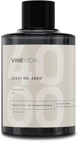Miniatura 45 de VINEVIDA Aceite aromático n.º 4800 inspirado en un millón de hombres para fabricación de velas y jabón, fabricado en Estados Unidos