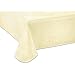 Lenox Opal Innocence 60-by-120-Inch Oblong / Rectangle Tablecloth, Ivory