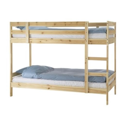 Ikea Twin size Bunk Bed frame, pine 1026.2814.124